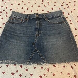 GAP Blue Denim Mini Skirt